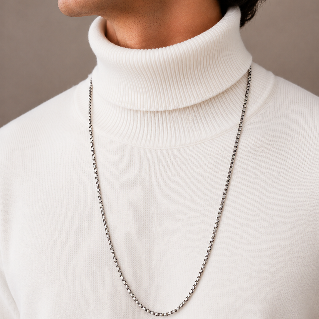 Boys Silver Chain
